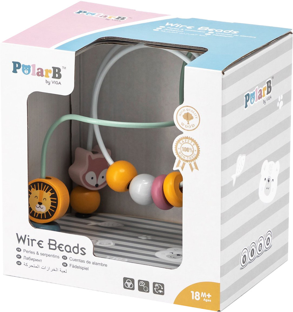 

Лабиринт Viga Toys PolarB Бусины на проволоке (44020)