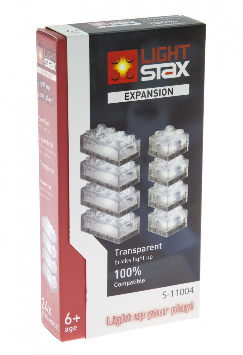 

Конструктор Light Stax с Led подсветкой Expansion Transparent (LS-S11004)