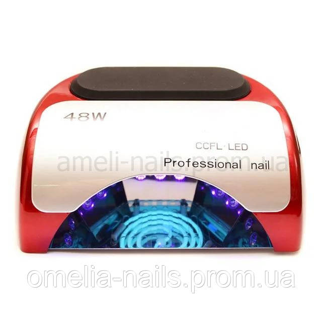 

CCFL+LED Лампа для маникюра Professional 48W, светодиодов 15шт. Красная, Красный