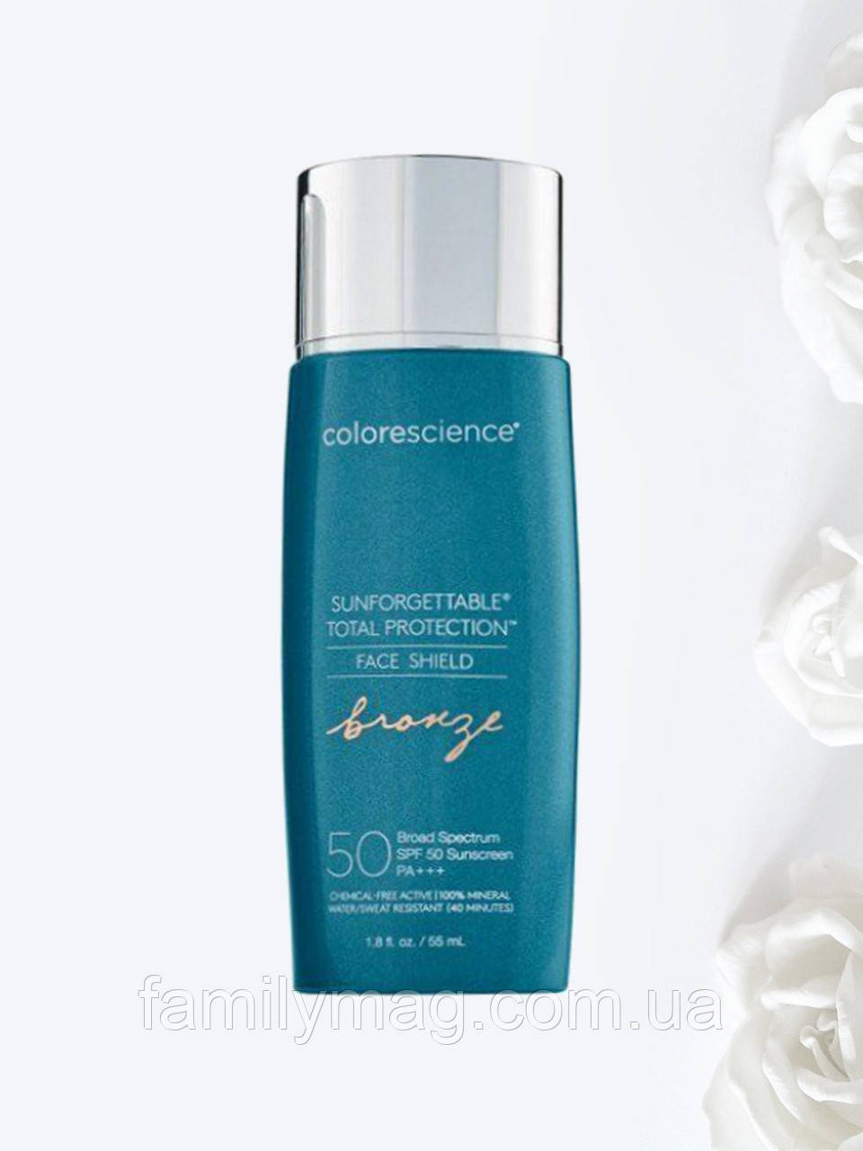 

Солнцезащитный крем для лица SPF 50 Total Protection Face Shield Sunforgettable (Bronze) Colorescience 55 мл