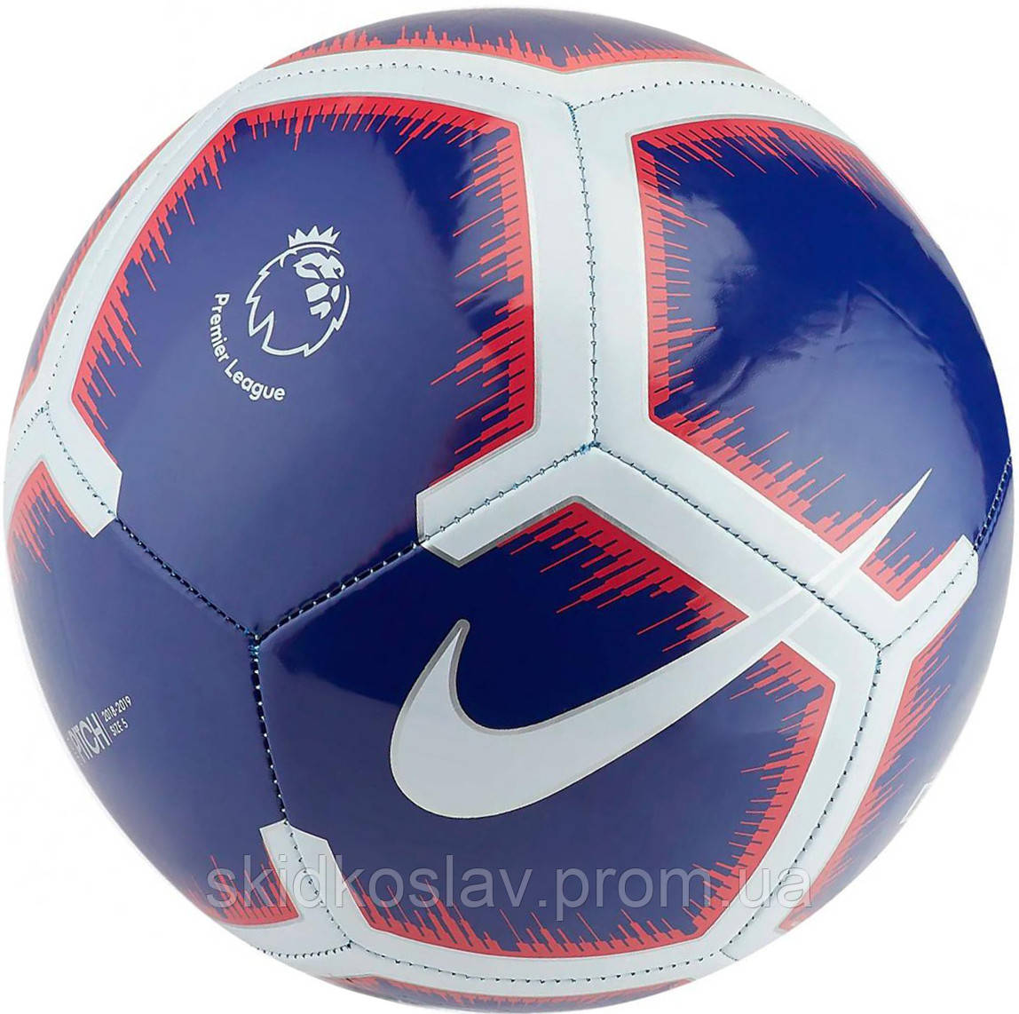 

Мяч футбольный Nike Premier League Pitch SC3597-455 Size 5, КОД: 2288911