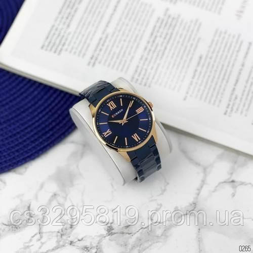 

Часы наручные, оригинальные Curren 8383 Blue-Gold