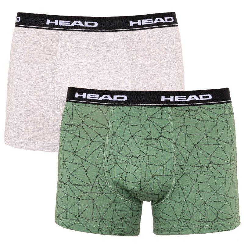 

Трусы-боксеры Head Mesh Print Boxer 2-pack green/gray — 891004001-404, M, 8718824735405, Серый;зеленый