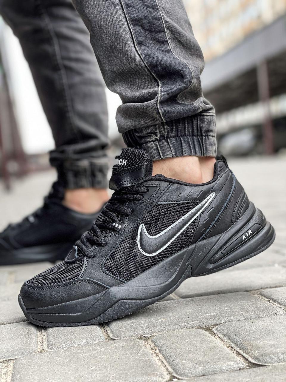 

Кроссовки мужские 18515, Nike Air Monarch, черные, [ 41 43 44 45 46 ] р. 41-26,5см., Черный