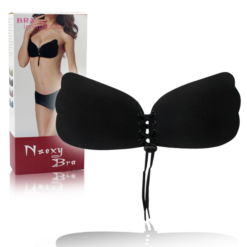 

Силиконовый бюстгальтер невидимка Fly Bra Invisible Bra Флай Бра черный C