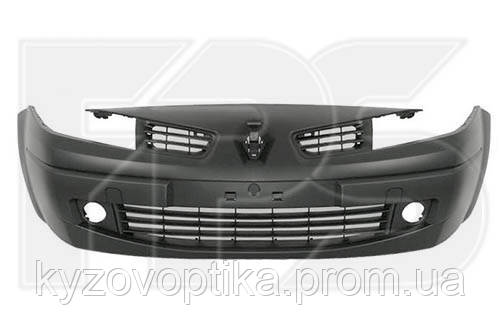 Бампер передний Renault Megane 2006-2008 (Fps) с отв. под п/тум