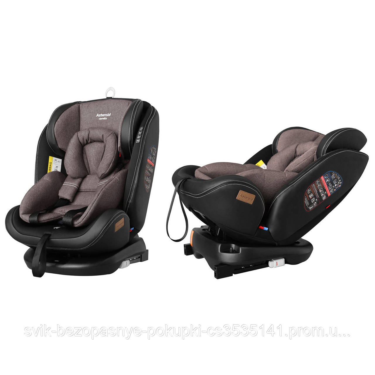 

Автокрісло CARRELLO Asteroid CRL-12801 Lunar Beige 0+1+2+3 ISOFIX з поворотом /1/ MOQ