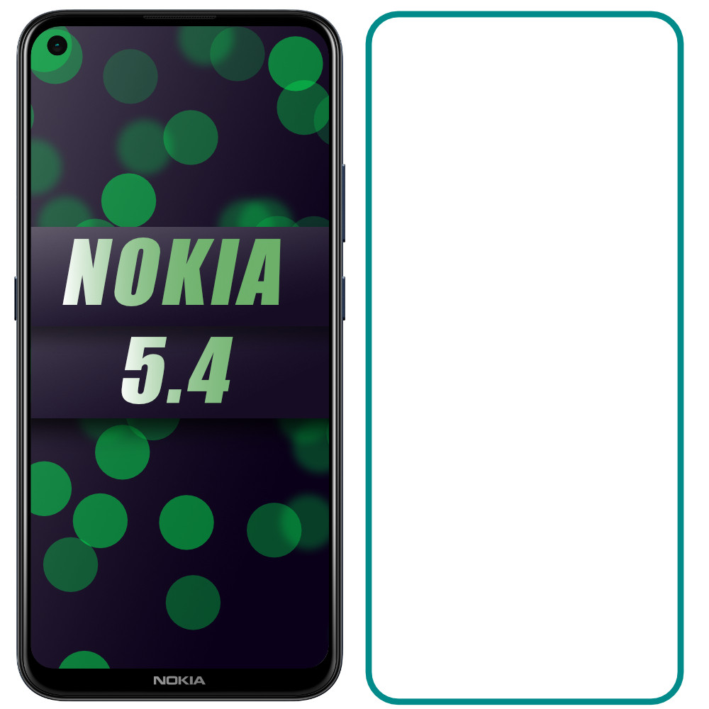 

Защитное стекло Nokia 5.4 (Прозрачное 2.5 D 9H) (Нокиа 5.4)