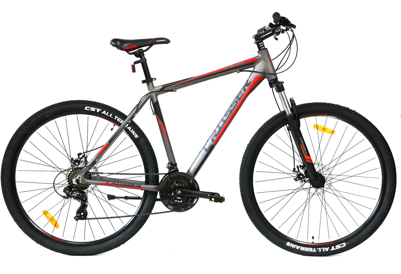 

Горный велосипед Crosser Grim 29" (рама 21), Серый