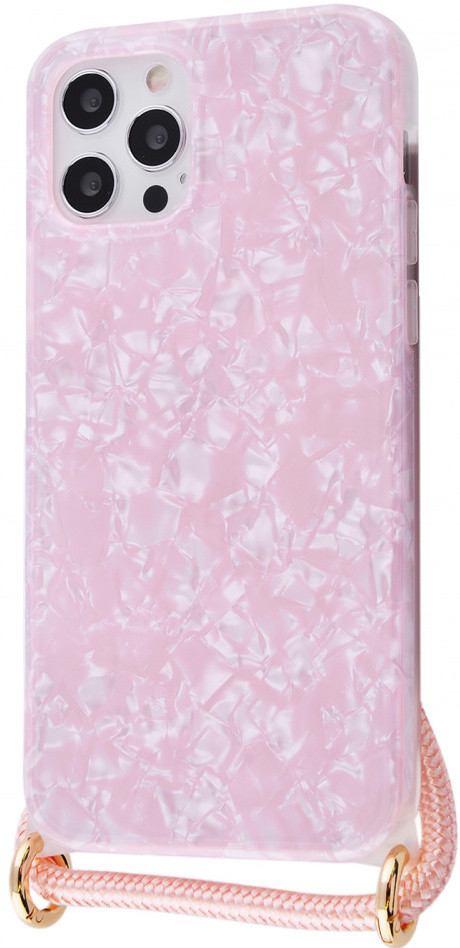 

Чехол на шнурке STR Confetti Jelly Case with Cord (TPU) iPhone 11 Pro Max - Pink