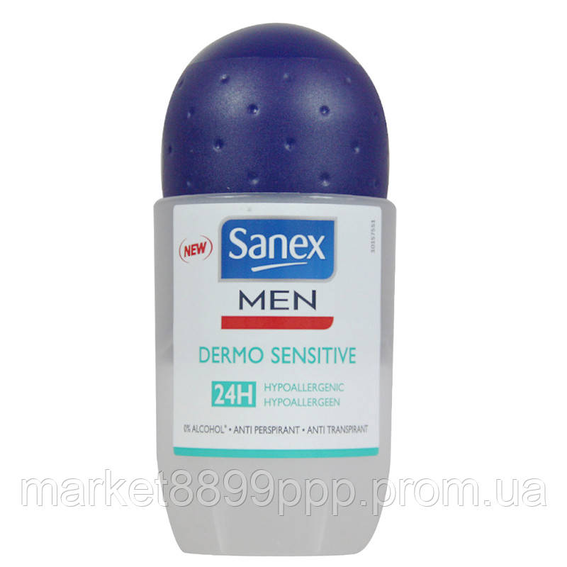 Кульковий дезодорант Sanex Men Dermo Sensetive