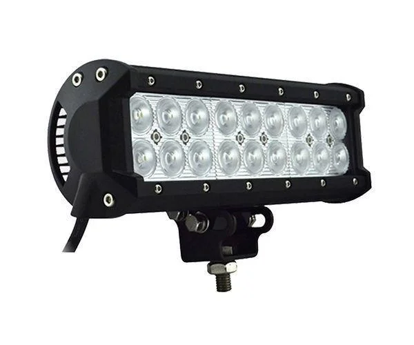 

Автофара (18 LED) 5D-54W spot 6000К (противотуманка) 6000К (фара на крышу)+ПОДАРОК!, Черный