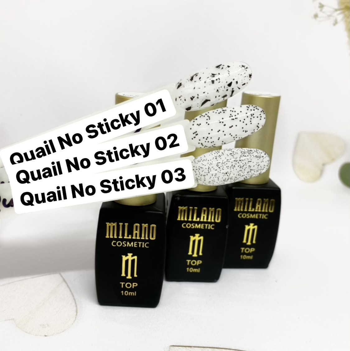 

Топ без липкого слоя Milano Quail No Sticky №1 10мл