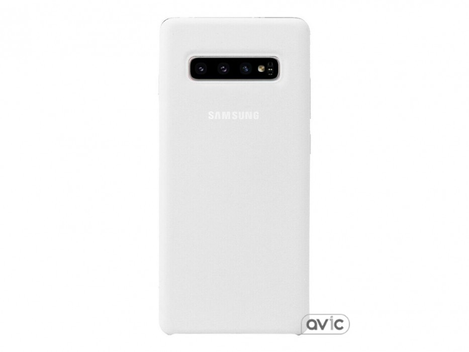 

Чехол для Samsung Galaxy S10 Plus Silicone White copy