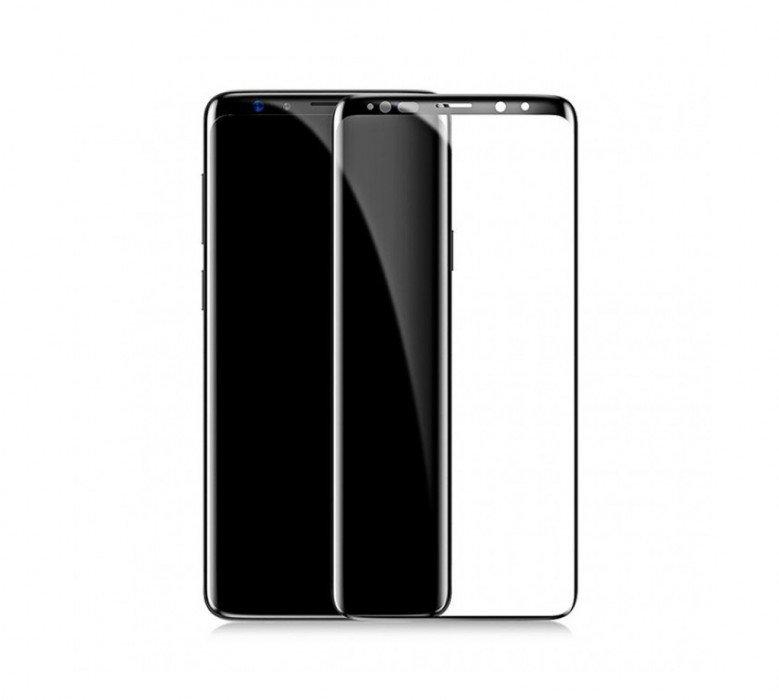 

Защитное стекло Baseus 0.2 mm Silk-Screen Tempered Glass Film for Samsung S9 Black