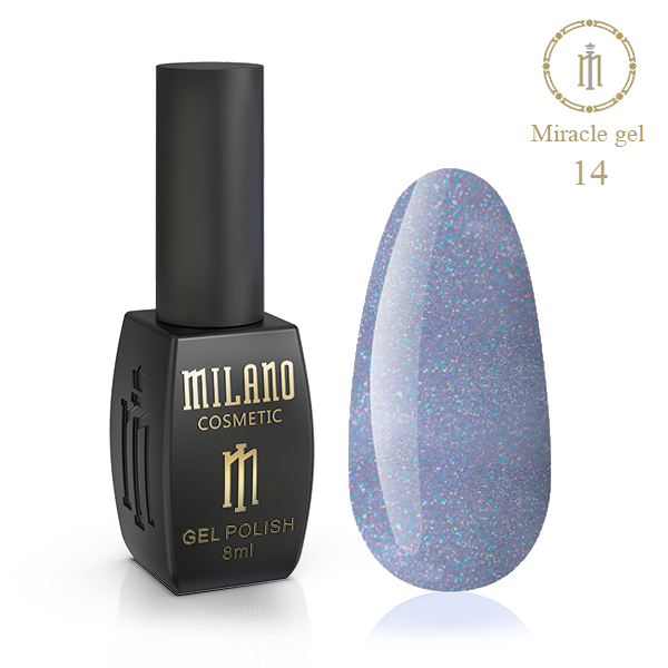 

Гель-лак Milano Miracle №14 8 мл