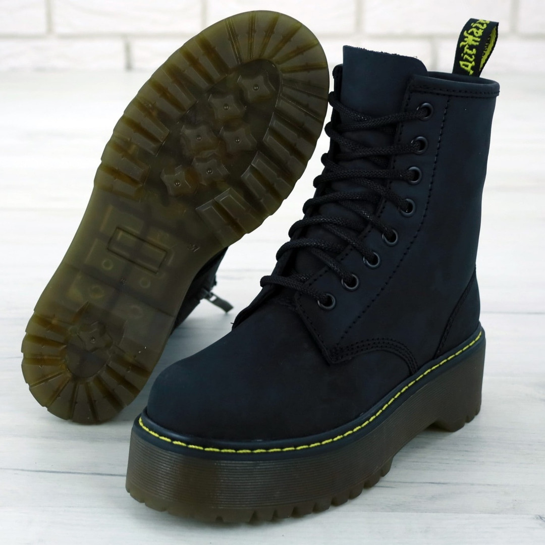 

Женские ботинки в стиле Dr.Martens Jadon, кожа, черный, Китай 37