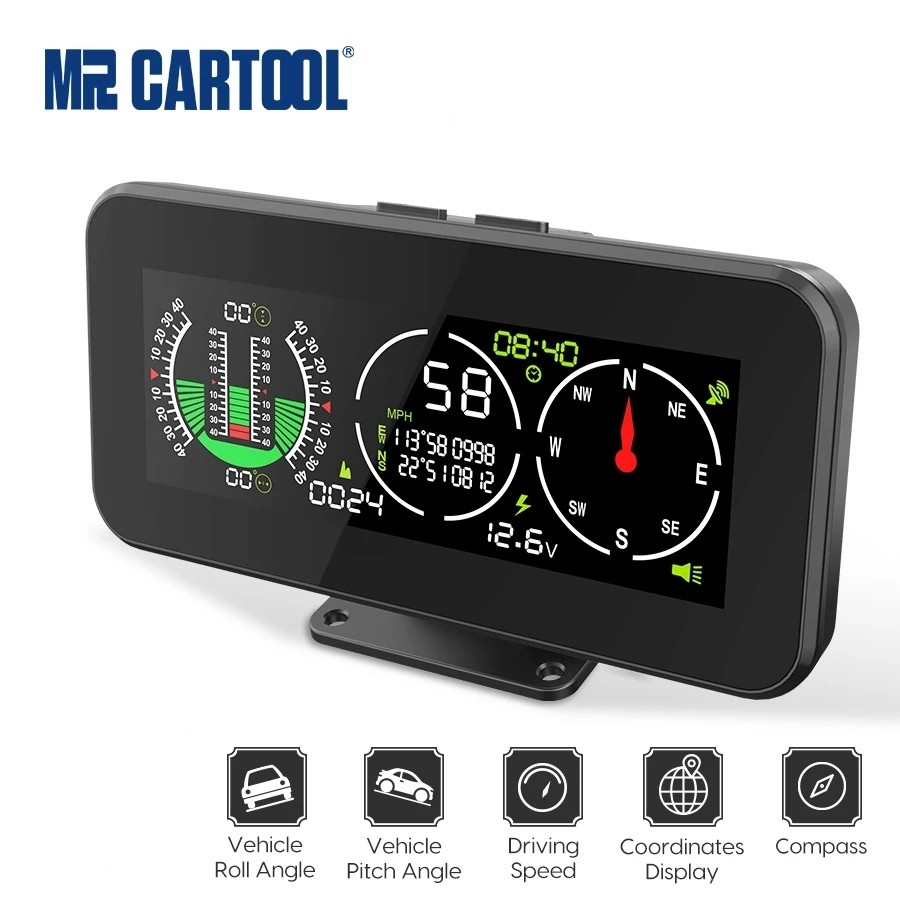 

MR CARTOOL M60 GPS спидометр, цифровой спидометр