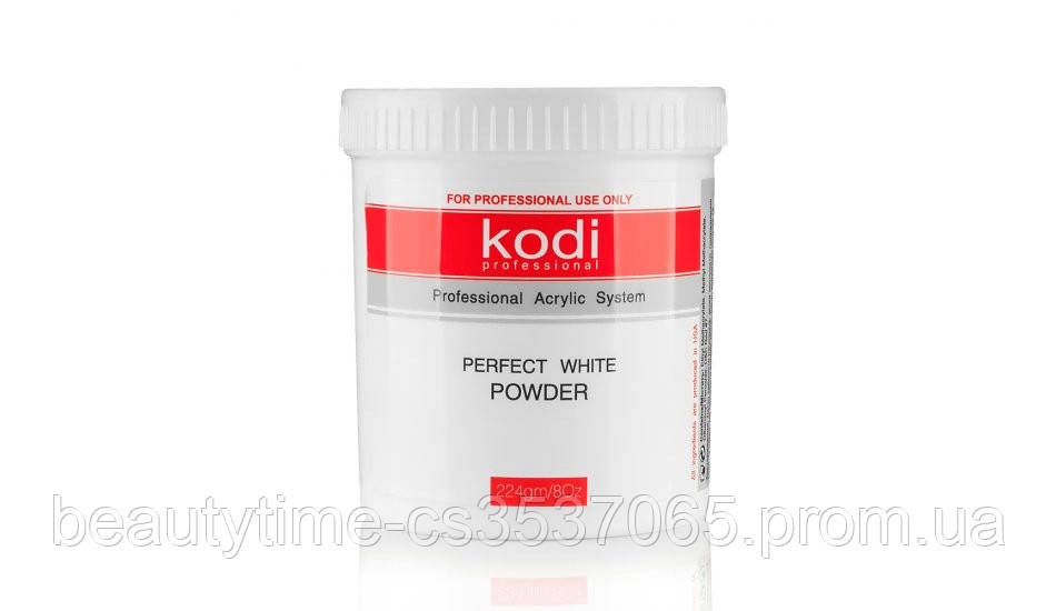 

Kodi Professional Perfect White Powder (белый, базовый акрил), 224гр.