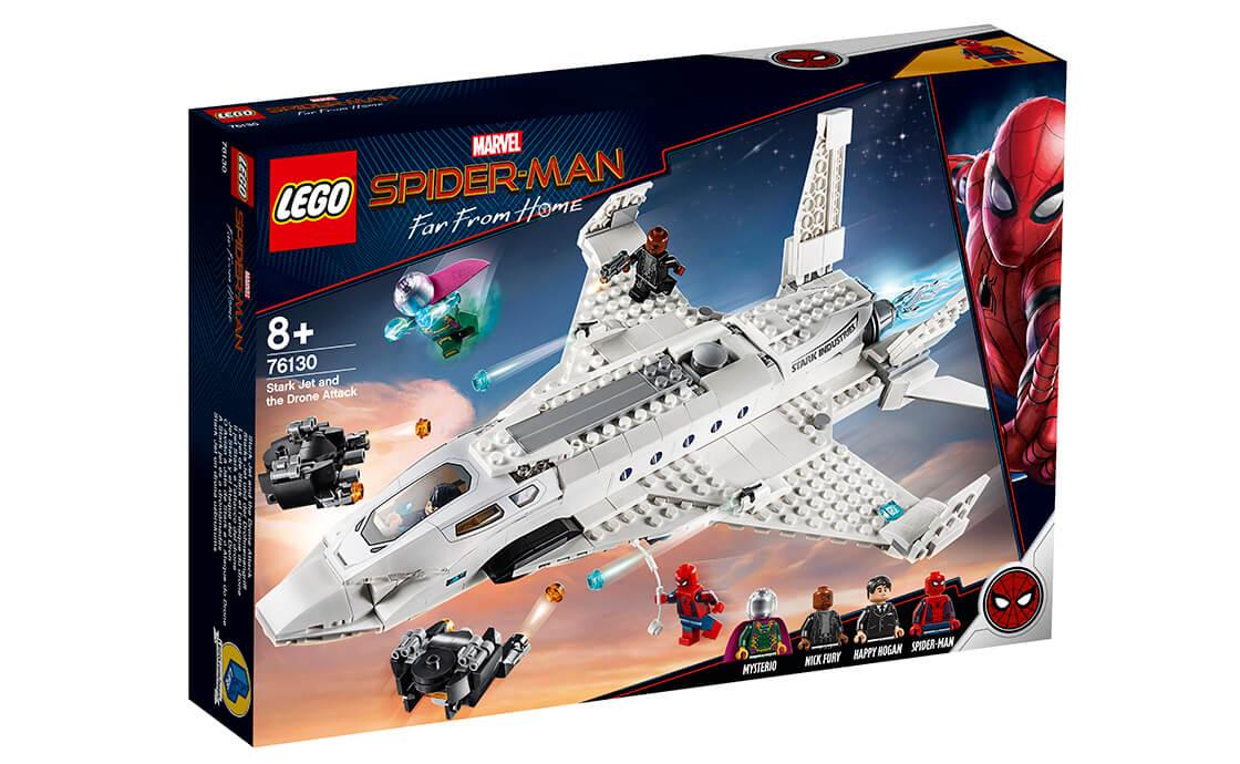 

Конструктор LEGO Старк-джет і напад дрона 504 деталей (76130)