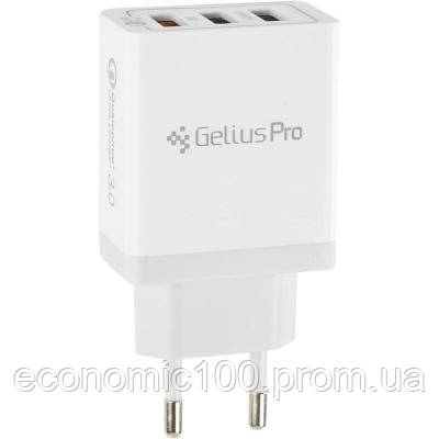 

Зарядное устройство Gelius Pro Dominion QC3.0 GP-HC04 3USB 3.1A White (70600), Белый