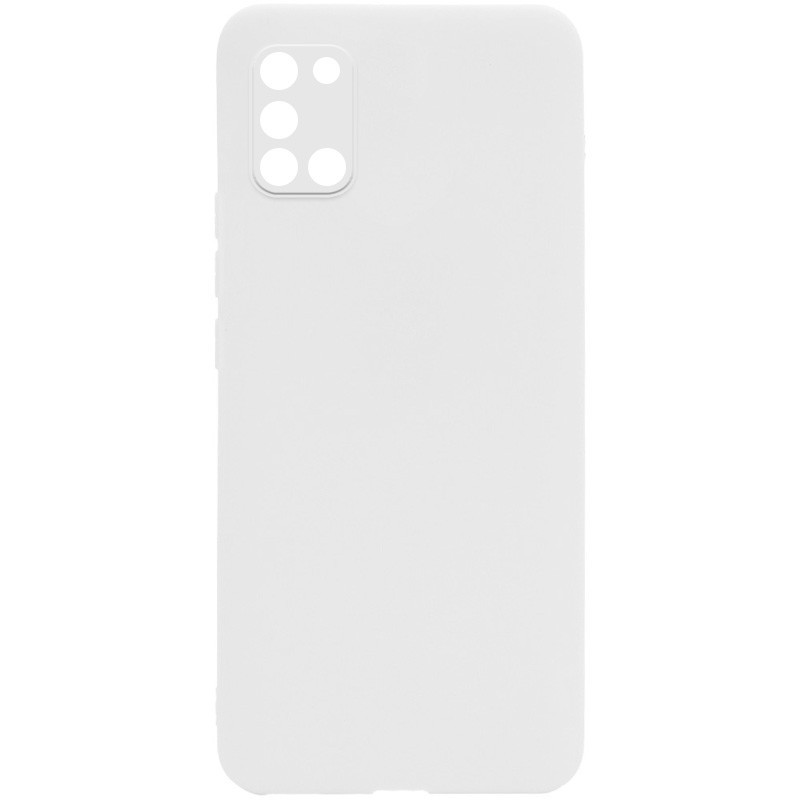 

Силиконовый чехол Candy Full Camera для Samsung Galaxy A31 Белый / White