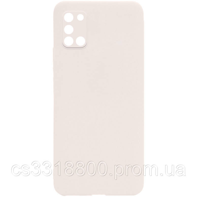 

Силиконовый чехол Candy Full Camera для Samsung Galaxy A31, Бежевый / antigue white