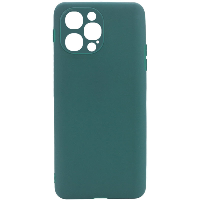 

Силиконовый чехол Candy Full Camera для Apple iPhone 12 Pro Max (6.7"), Зеленый / forest green