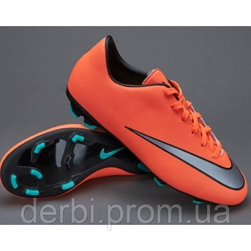 

Бутсы Nike Mercurial Victory V FG детские, Персиковый