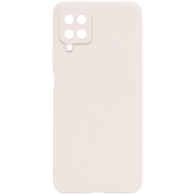 

Силиконовый чехол Candy Full Camera для Samsung Galaxy A12, Бежевый / antigue white