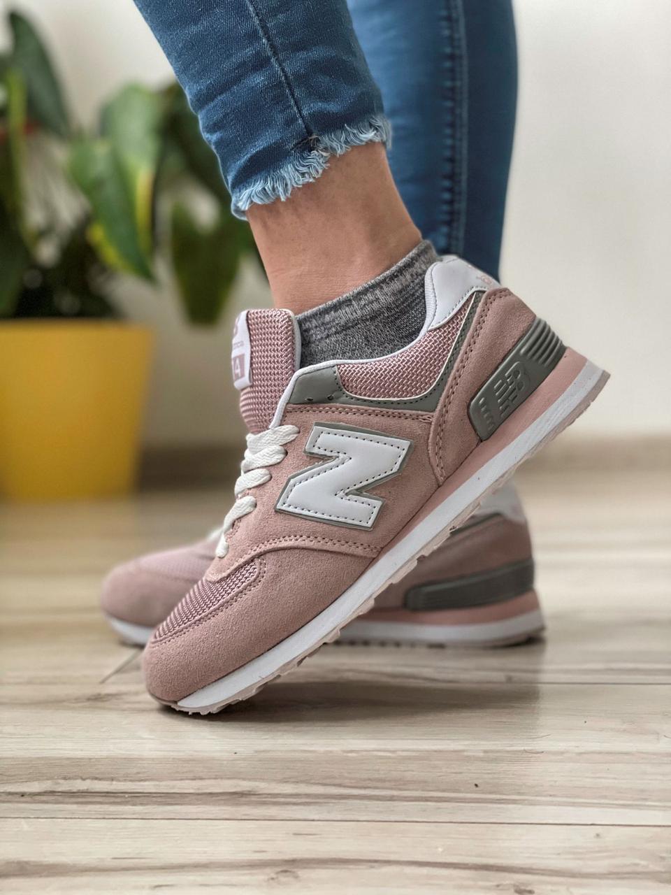 

Кроссовки женские 18521, New Balance 574, бледно-розовые, [ 36 37 38 39 41 ] р. 38-24,5см., Бледно-розовый