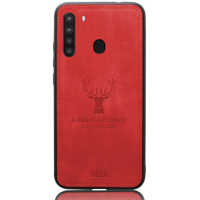 

Чехол Deer Case для Samsung Galaxy A21 Red, Красный