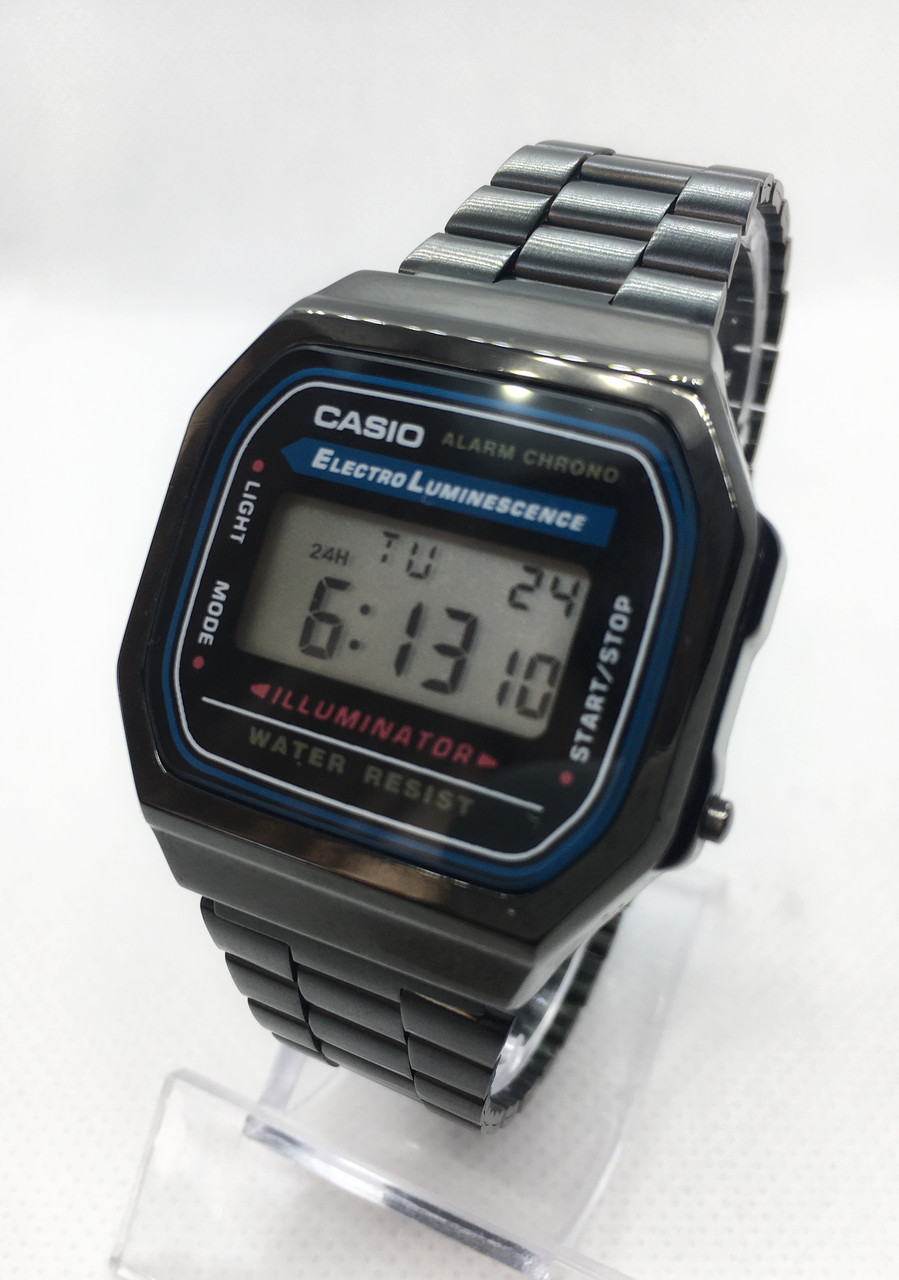 

Часы мужские наручные электронные CASIO (Касио), черные ( код: IBW413B )