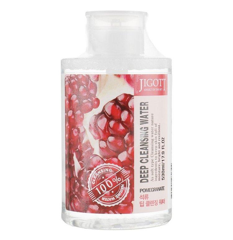 

Глубоко очищающая вода с экстрактом граната Jigott Pomegranate Deep Cleansing Water 530 мл