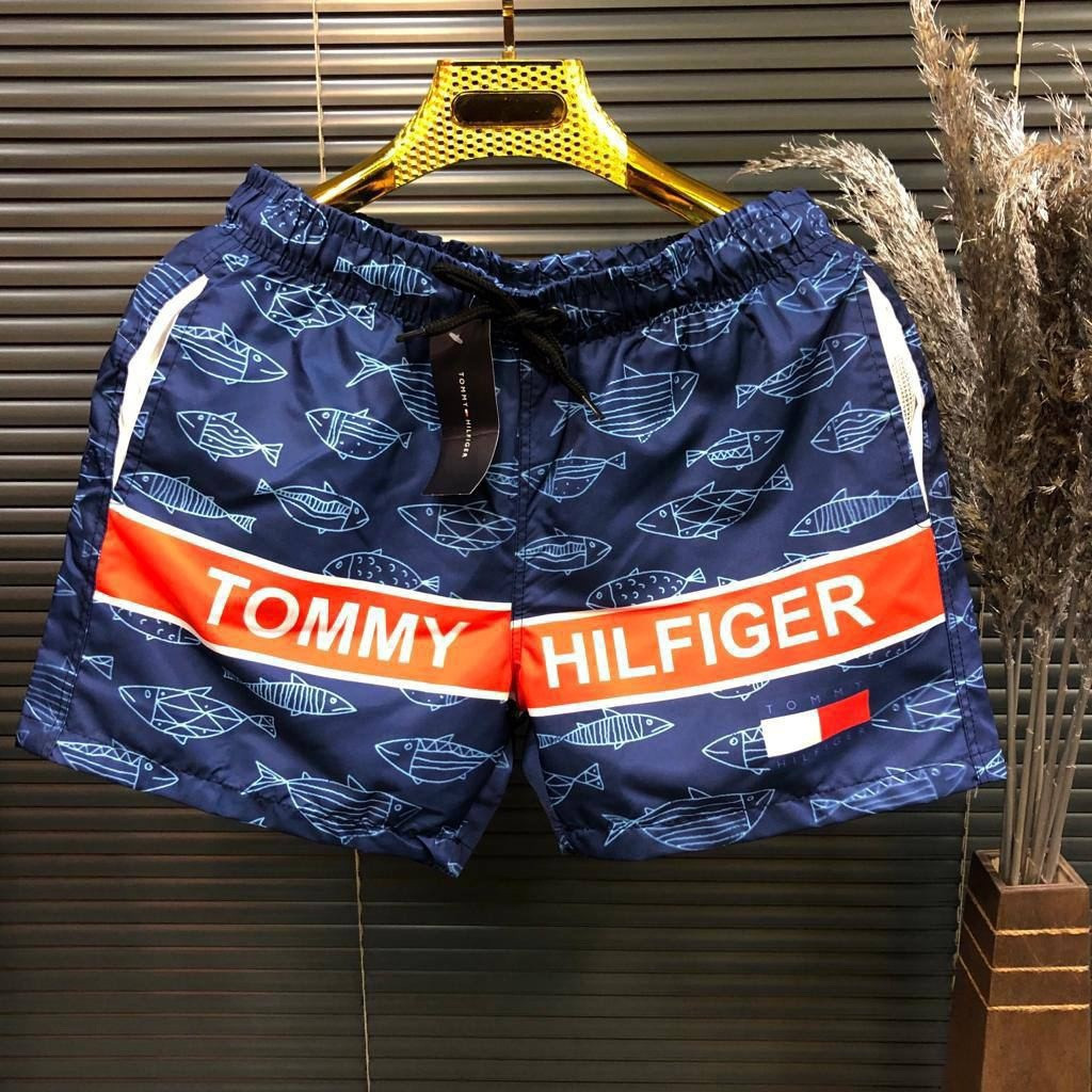 

Мужские шорты пляжные летние, плавательные шорты мужские Tommy Hilfiger (реплика)