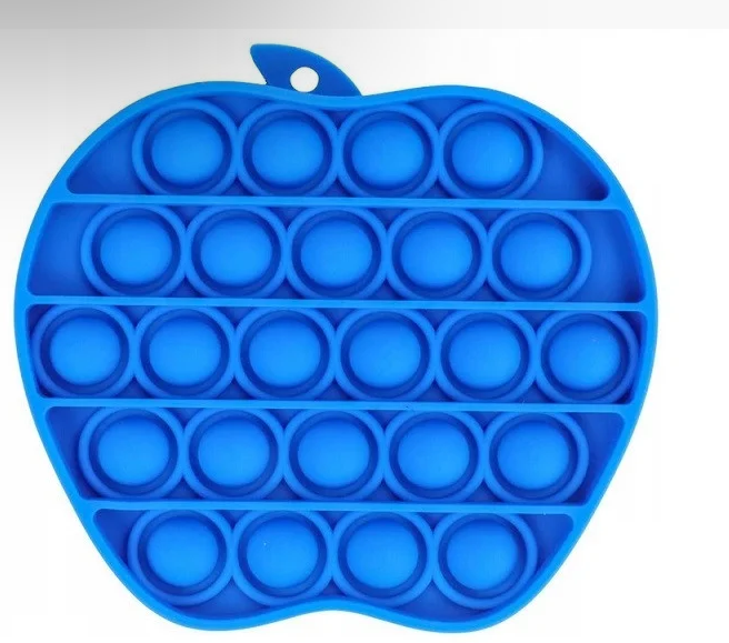 

Игрушка антистресс Push POP It Bubble Famly Games пузырчатый Синее Яблоко Поп Ит "нажми на пузырь"