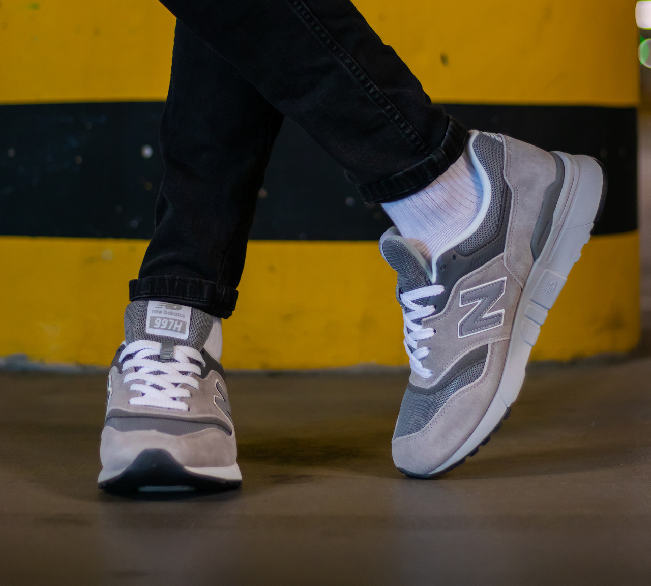 

Кроссовки мужские New Balance 997 Made in USA Grey Нью Баланс 997 Серые, Серый