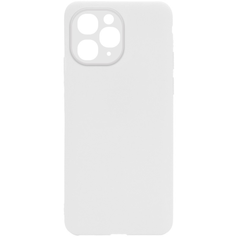 

Силиконовый чехол Candy Full Camera для Apple iPhone 11 Pro Max (6.5") Белый / White