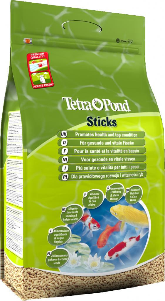 Tetra Pond Sticks корм для всех видов прудовых рыб в палочках, 4 л