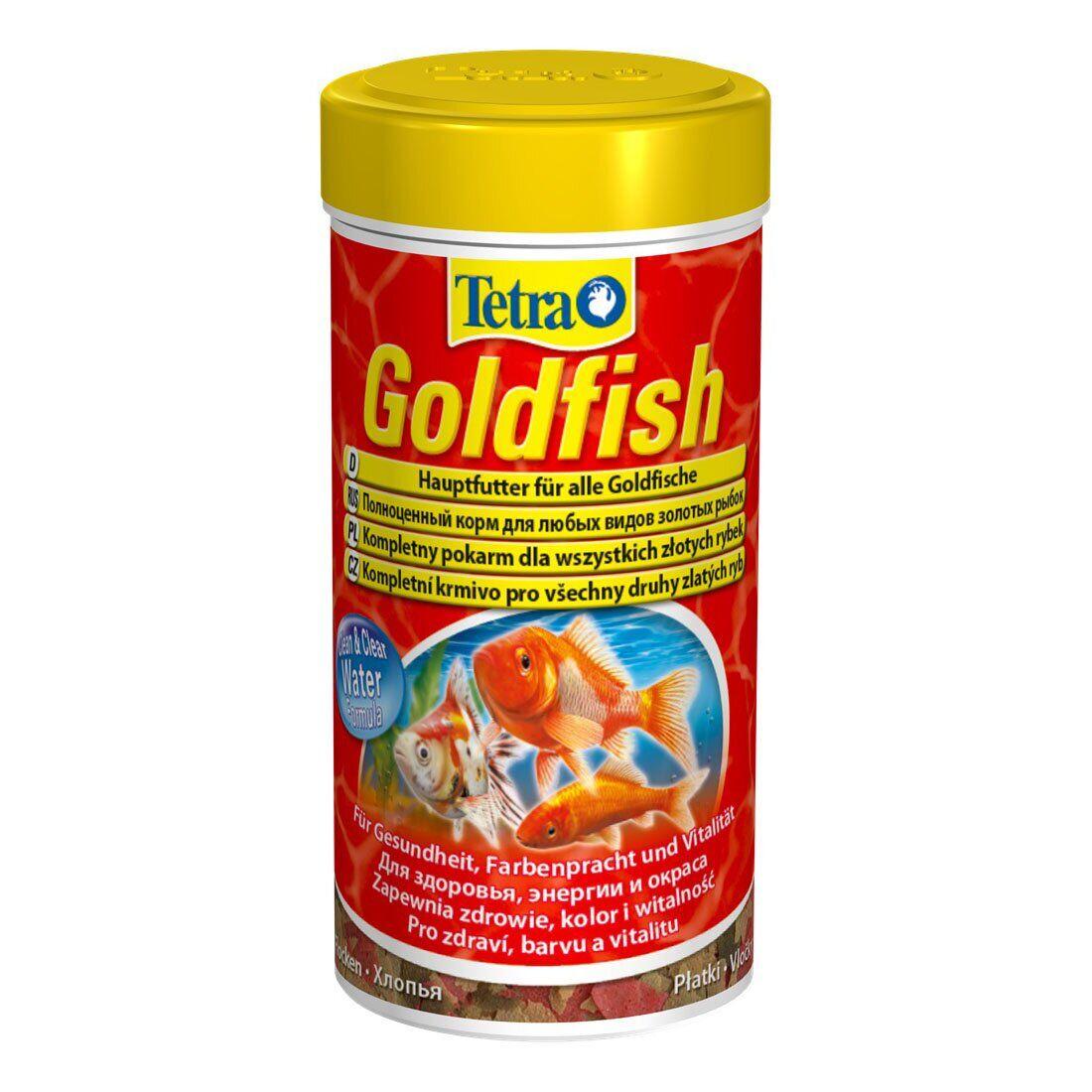 Сухий корм для акваріумних риб Tetra в пластівцях «Goldfish» 250 л (для золотих рибок)