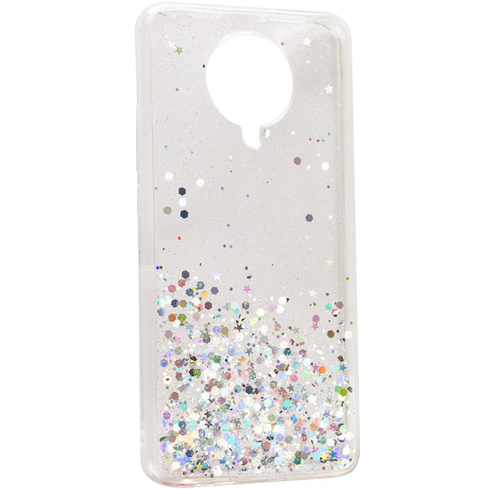 

TPU чехол Star Glitter для Xiaomi Redmi K30 Pro / Poco F2 Pro, Прозрачный