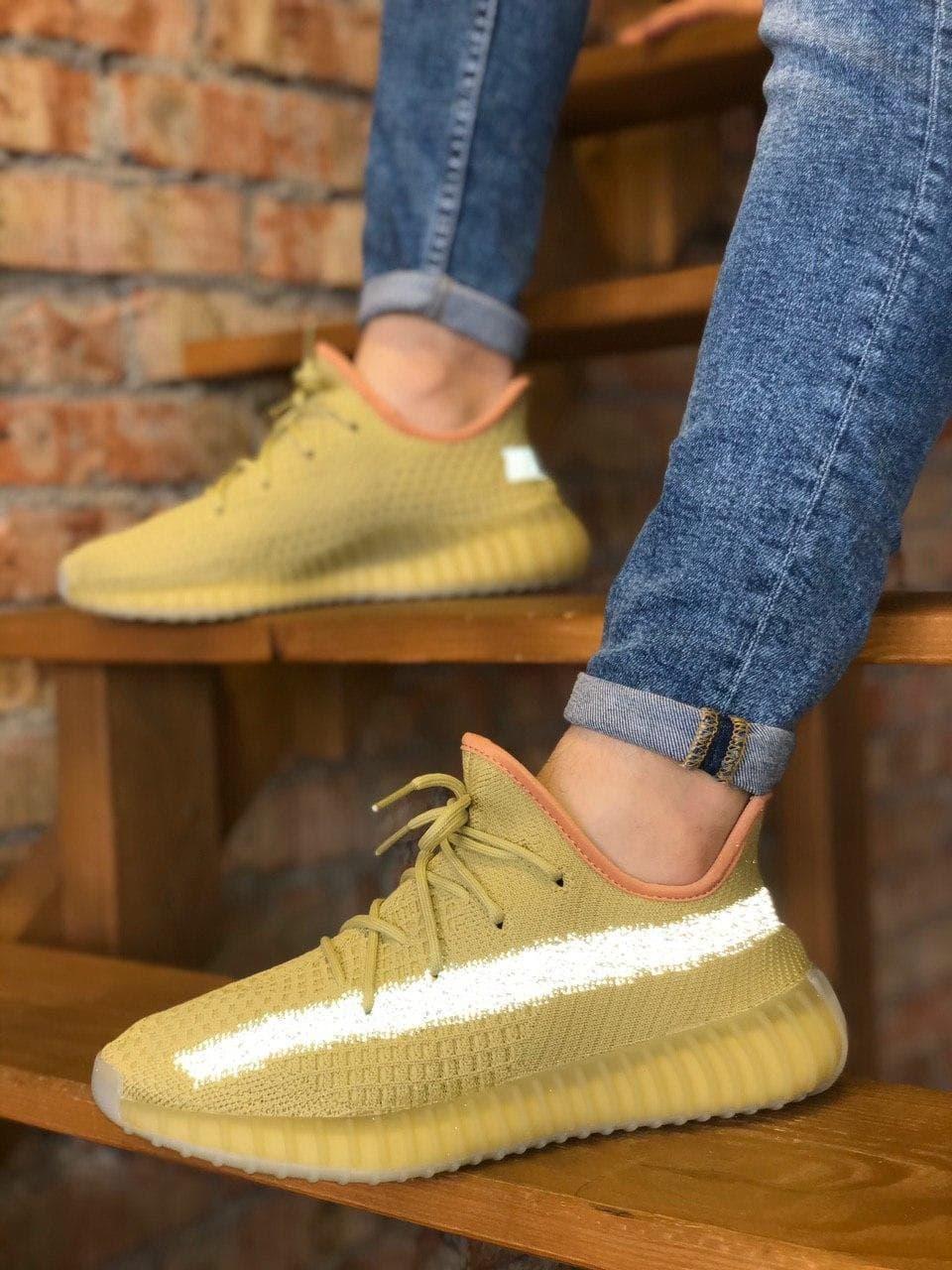 

Женские кроссовки Adidas Yeezy Boost 350 v2 Marsh Yellow / Адидас Изи Буст 350 в2 Желтые 40, Желтый