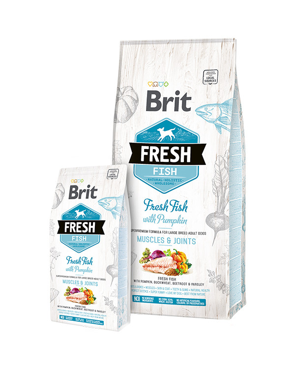 

Brit Fresh Fish with Pumpkin Adult Large