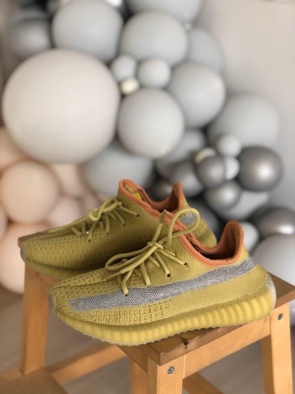 

Женские кроссовки Adidas Yeezy Boost 350 v2 Marsh Yellow Reflective / Адидас Изи Буст 350 в2 Желтые 37, Желтый