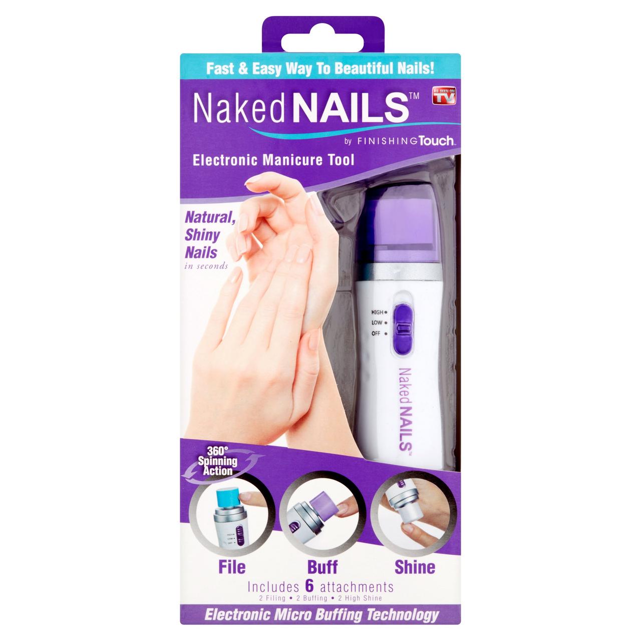 

Прибор для полировки и шлифовки ногтей Naked Nails