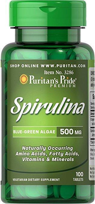 

Puritan's Pride - СШАSpirulina 500 mg 200 tab