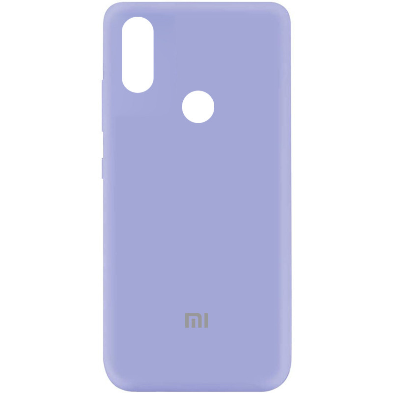 

Силиконовый чехол для Xiaomi Redmi Note 5 Сиреневый микрофибра soft touch