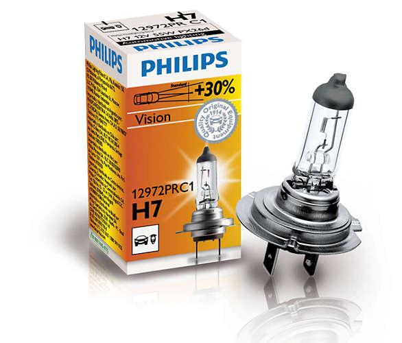 

Авто лампа H7 55W 12V PHILIPS оригинал с гарантией! PX26d Premium