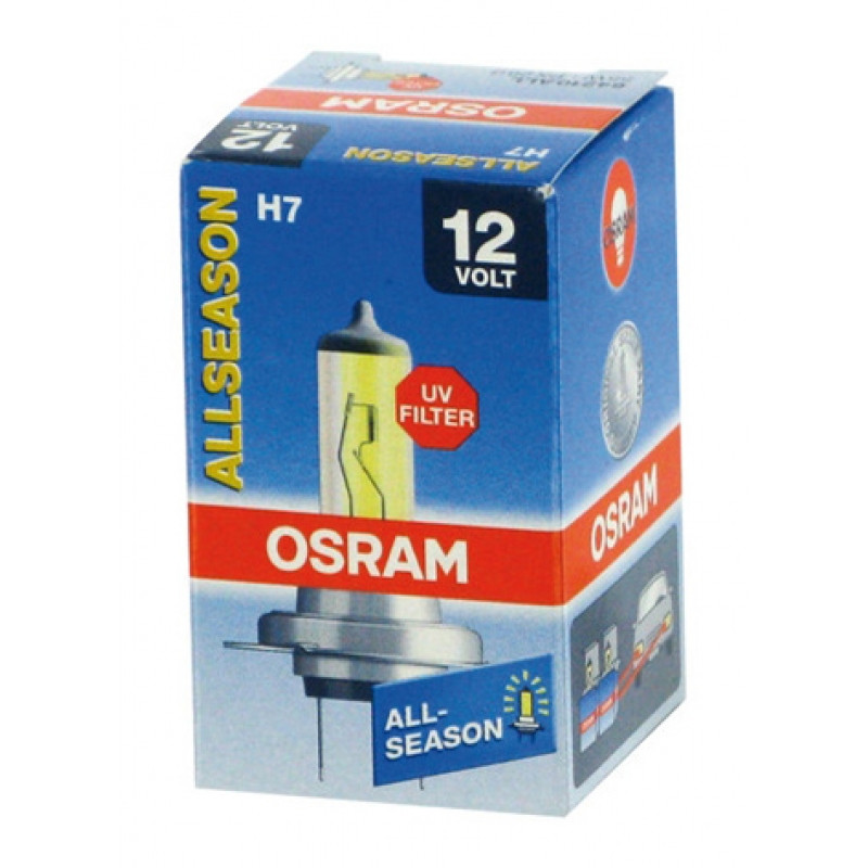 

Авто лампа H7 55W 12V OSRAM оригинал с гарантией! All Season Super PX26D 10X10X1