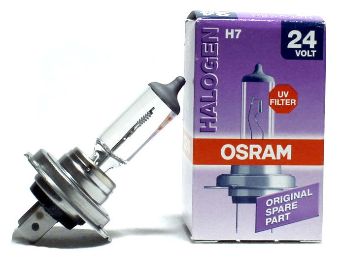 

Авто лампа H7 70W 24V OSRAM оригинал с гарантией! PX26D 10X10X1